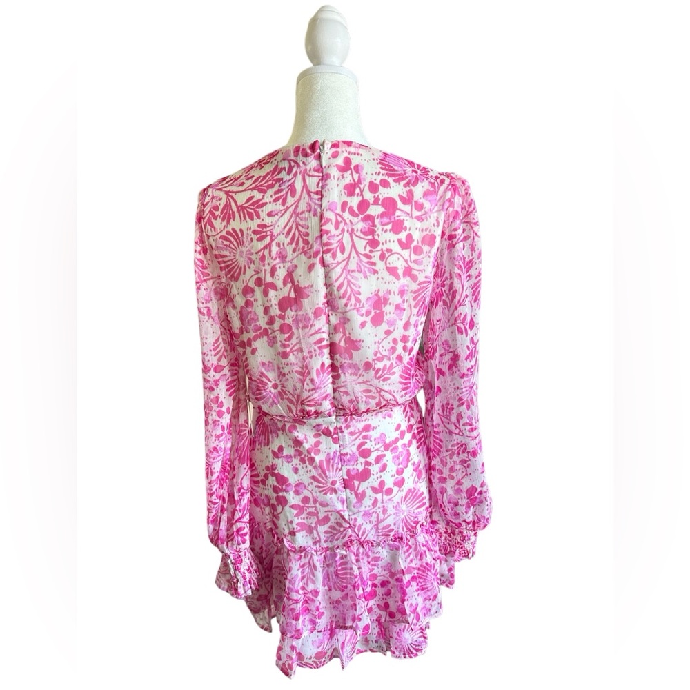 Pink and White AQUA dress. - Picture 3 of 10